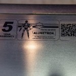 5 Year Alumetron Warranty Sticker