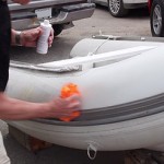cleaning inflatable with speed clean